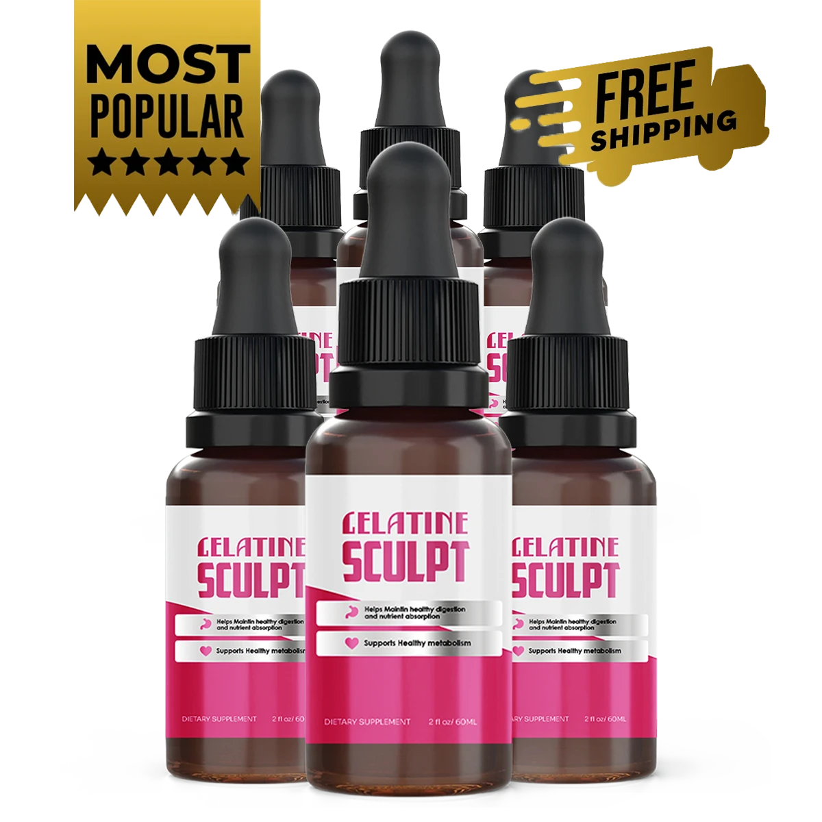 Gelatine Sculpt — 6 Bottle Supply
